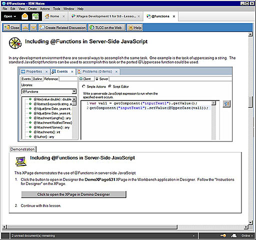 TLCC XPages 1 course image